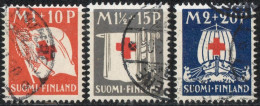 Finland Suomi 1922 Red Cross Issue Caancelled - Croce Rossa