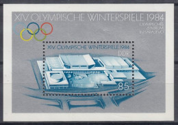 DDR  Block 74, Postfrisch **, Olympische Winterspiele Sarajewo 1983 - Autres & Non Classés