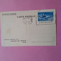 Mémorial Américain De La Pointe De Grave - N°2 - Vue Aérienne Du Site Pointe Vers La Gauche - 1938 Cote 2024 12€ - Cartes Postales Types Et TSC (avant 1995)