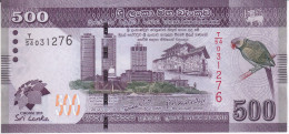 BILLETE DE SRY LANKA DE 5000 RUPEES DEL AÑO 2013 SIN CIRCULAR (UNC)  (BANKNOTE) PAJARO-BIRD - Sri Lanka