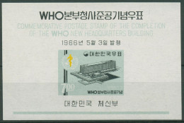 Korea (Süd) 1966 Weltgesundheitsorganisation WHO Block 227 Postfrisch (C97962) - Korea (Süd-)