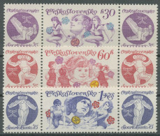 Tschechoslowakei 1975 Sportspiele Spartakiade 2257/59 Zf Postfrisch - Unused Stamps