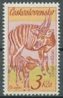 Tschechoslowakei 1976 Afrikanische Tiere Antilope 2350 Postfrisch - Unused Stamps