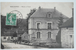 Cpa 1913 MOLOSMES Mairie Et école - MAY14 - Autres & Non Classés