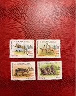 Somalie 1992 4v Neuf MNH ** Mi 440 443 YT Mamíferos Mammals Säugetiere Mammiferi Mammifère Somalia - Altri & Non Classificati