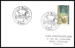 0325 Concorde France Biennale Aerospaciale Albert (Somme) 6/9/1979 Lettre Poste Aérienne Airmail Cover Luftpost - Concorde