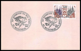 0319 Concorde France KERMESSE Bol D'Air Montreuil 22/11/1980 Lettre Poste Aérienne Airmail Cover Luftpost - Concorde