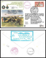 1112 Lettre Airmail War Cover Allemagne (germany Bund) Kohln Folkenstone 1979 - Vliegtuigen