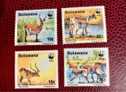 BOTSWANA 1988 Complete 4v Neuf MNH ** Mi 431 / 435 Mamíferos Mammals Säugetiere Mammiferi Mammifère - Unused Stamps