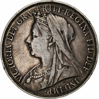Grande-Bretagne, Victoria, Crown, 1895, Londres, Argent, TB+, KM:783 - M. 1 Crown