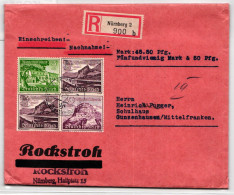 Deutsches Reich 738 U.a. Auf Brief Als Mischfrankatur #KQ065 - Autres & Non Classés