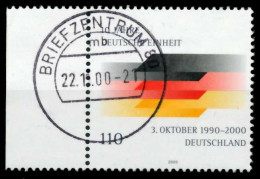 BRD 2000 Nr 2142 Zentrisch Gestempelt SRA X6D90AE - Used Stamps