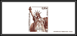 N°3639 Sculpteur Bartholdi Statue De La Liberté Liberty Gravure France 2004 - Postdokumente