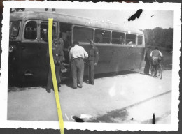 17 146 0624 WW2 WK2 CHARENTE AUTOCAR DE FONTENET VERS   ST JEAN D ANGELY SOLDATS ALLEMANDS 1940 / 1944 - Krieg, Militär