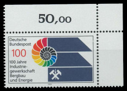 BRD 1989 Nr 1436 Postfrisch ECKE-ORE X85BC4A - Ungebraucht