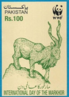 Pakistan : WWF International Day Of Markhor " Souvenir Sheet " Limited Time Offer - Pakistán