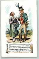 13942641 - Brieftraeger Postillon Sign W. Stockmann  Gesellschaft Zur Erforschung Der Postgeschichte In Bayern Serie I  - Postales