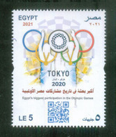 EGYPT / 2021 / TOKYO 2020 / SUMMER OLYMPIC GAMES / MNH / VF - Nuovi