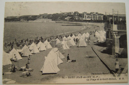 CPA De 1927  SAINT JEAN DE LUZ  Le Golf Hotel Et La Plage -  Bayonne Biarritz BE - Saint Jean De Luz