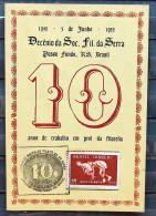 Souvenir Card PVT 1955 Serra Passo Fundo Children's Games Association CBC RS - Entiers Postaux