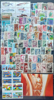 L1A Lots Of Brazil Stamps 100 Units Mint And Circulated - Collections, Lots & Séries