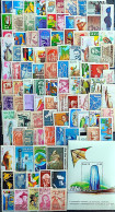 L1C Lots Of Brazil Stamps 100 Units Mint - Collections, Lots & Séries