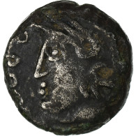 Séquanes, Denier Q. DOCI/SAM F, Ca. 60-40 BC, Argent, TTB, Delestrée:3245 - Keltische Münzen