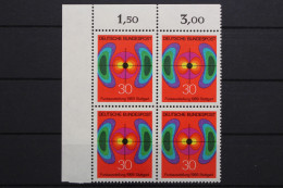 Deutschland, MiNr. 599, Viererblock, Ecke Links Oben, Postfrisch - Neufs