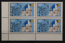 Deutschland, MiNr. 1275, Viererblock, Ecke Li. Unten, Postfrisch - Neufs