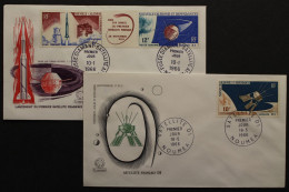 Neukaledonien, MiNr. 418-419 + 421, FDC - Altri & Non Classificati