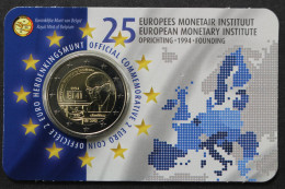 Belgien, 2 Euro Währungsinstitut 2019, Stempelglanz, Coincard - Belgien