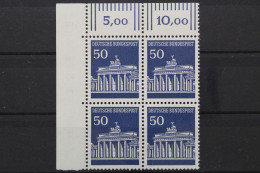 Deutschland, MiNr. 509 V, Viererblock, Ecke Li. Oben, Postfrisch - Ungebraucht