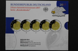 Deutschland, 2 Euro Porta Nigra 2017, Set In PP - Allemagne
