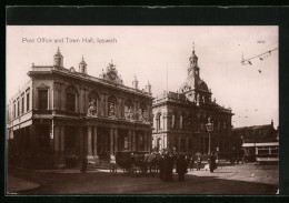 Pc Ipswich, Post Office And Town Hall  - Ipswich