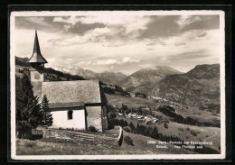 AK Sarn-Portein Am Heinzenberg, Ortsansicht Von Der Flerdener Kirche Aus  - Sarn