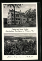 AK Althütte / Backnang-Land, Landhaus Und Pension Strohbeck Bei Ebnisee, Blick Ins Wieslauftal  - Backnang