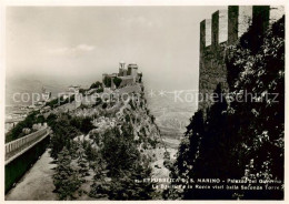 73802618 San Marino Repubblica Palazzo Del Gaverno La Basilica In Rocca Visti Da - Saint-Marin