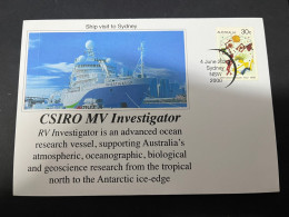 5-6-2024 (22) Australia CSIRO MV Investigator Research Ship Visit To Sydney - Autres (Mer)