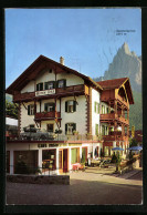 Cartolina Seis Am Schlern, Hotel Monte Pez Mit Santnerspitze  - Sonstige & Ohne Zuordnung