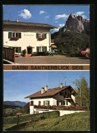 Cartolina Seis, Pension Garni Santnerblick, Seitenansicht  - Sonstige & Ohne Zuordnung