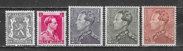 527/31**  Poortman - Série Complète - MNH** - COB 13 - Vendu à 12.50% Du COB!!!! - 1936-51 Poortman