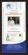 VATICAN - 2023 - BROCHURE - In Memory Of Pope Benedict XVI - NEW VF - Unused Stamps
