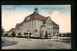 AK Kamenz I. Sa., Städtische Realschule Genannt Lessingschule  - Kamenz