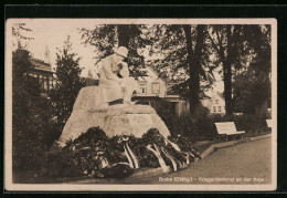 AK Brake /Oldenbg., Kriegerdenkmal An Der Kaja  - Brake