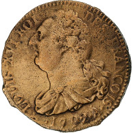 France, Louis XVI, 2 Sols, 1792 / AN 4, Paris, Bronze, TTB, Gadoury:25 - Other & Unclassified