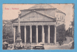 1167 ITALY ITALIA LAZIO ROME ROMA PANTHEON RARE POSTCARD - Pantheon