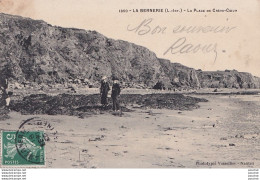 10-44) LA BERNERIE -  LA PLAGE DE CREVE COEUR  - ( ANIMEE ) - La Bernerie-en-Retz