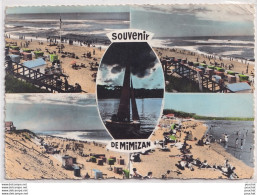 09- 40) MIMIZAN PLAGE SOUVENIR - MULTIVUES - ( 1962 - 2 SCANS ) - Mimizan Plage