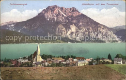 71555181 Altmuenster Salzkammergut Ortsansicht Mit Kirche Am Traunsee Mit Dem Tr - Autres & Non Classés