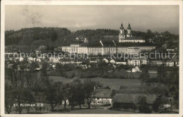 71555071 Sankt Florian Ortsansicht Mit Stift Kloster Barock Sankt Florian - Autres & Non Classés